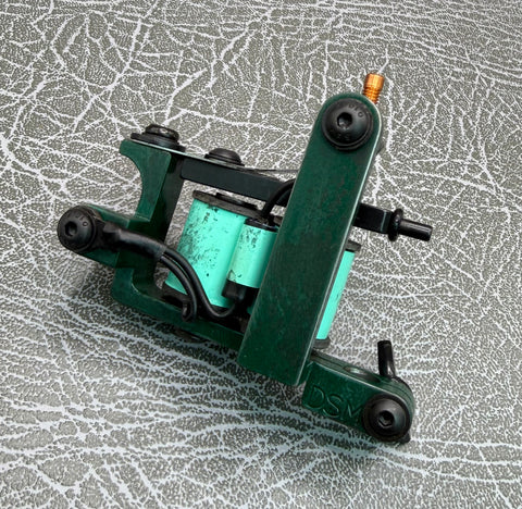 Distressed Green Bulldog Power Liner