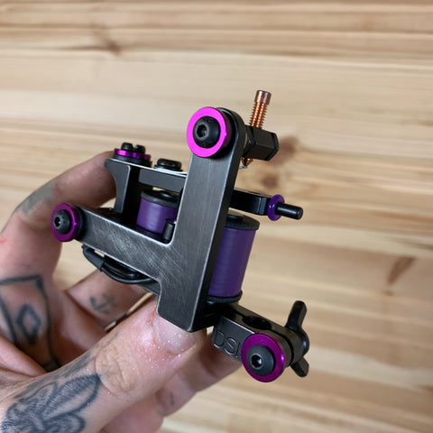 Black & Electric Purple Jonesy Power Liner