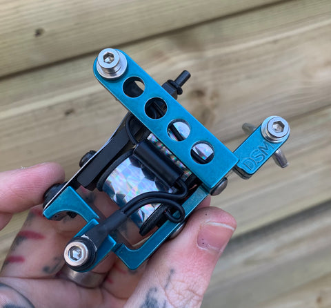 Teal Chrome Classic Drilled Bulldog Power Liner